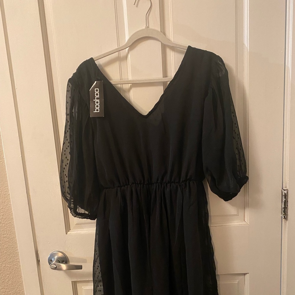 Black dress from Boohoo- new with tags.